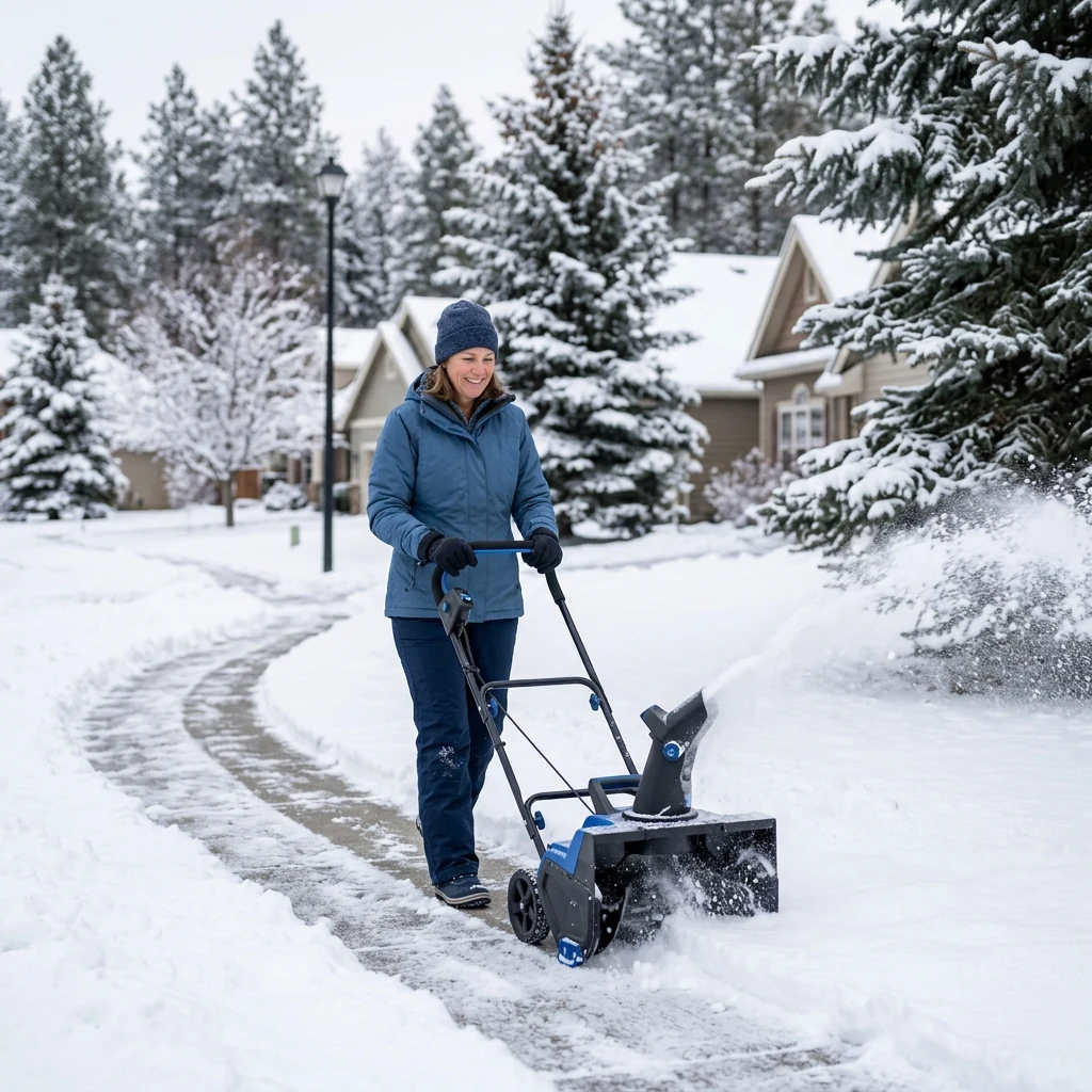 SnowTitan Pro Cordless Snow Blower Everyday Experience