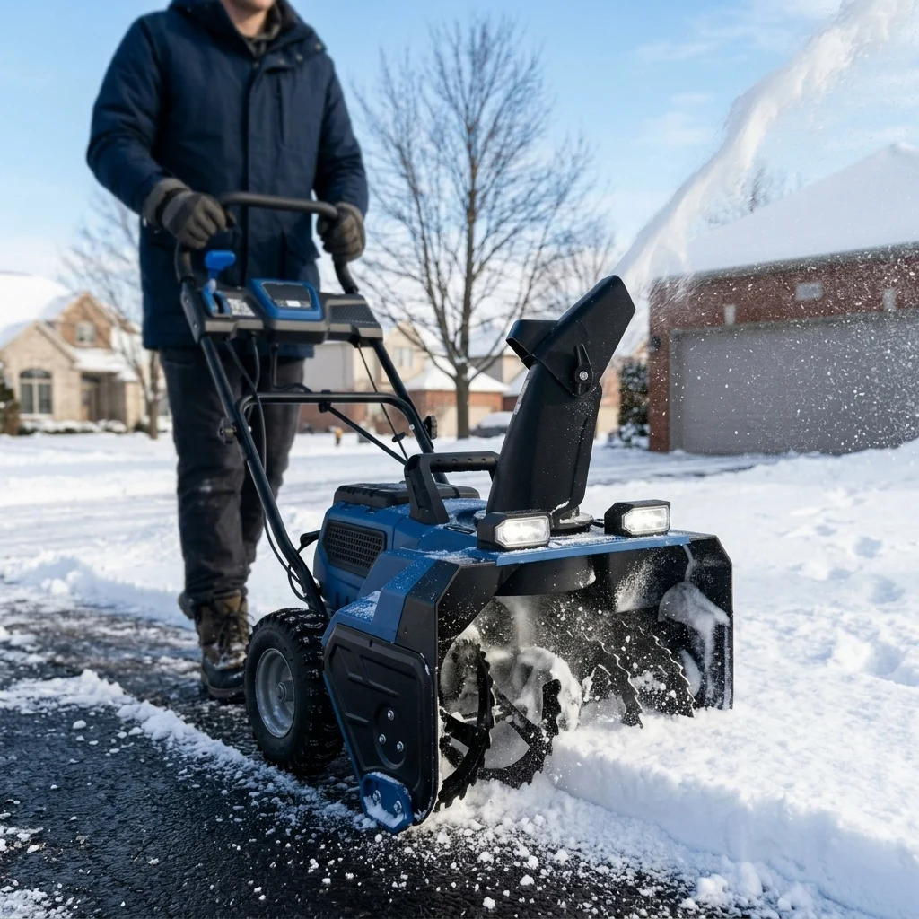 Glide Through Snowdrifts Up To 6 Inches Deep